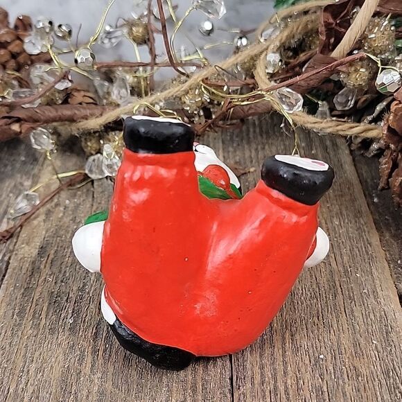 Handpainted cat Christmas ornament - Picture 3 of 5